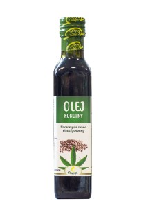 Olej konopny tłoczony na zimno 250ml