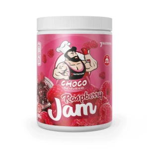 JAM Raspberry Big Pack 1kg dżem malinowy bez dodatku cukru z erytrolem 7Nutrition 
