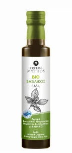 Oliwa z oliwek extra virgin BIO z Bazylią 250ml Cretan Mythos