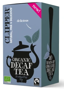 Herbata CLIPPER Czarna BEZTEINOWA BIO 20x2,5g Fair Trade