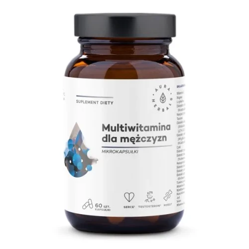 Multiwitamina dla mężczyzn 60kaps Aura Herbals