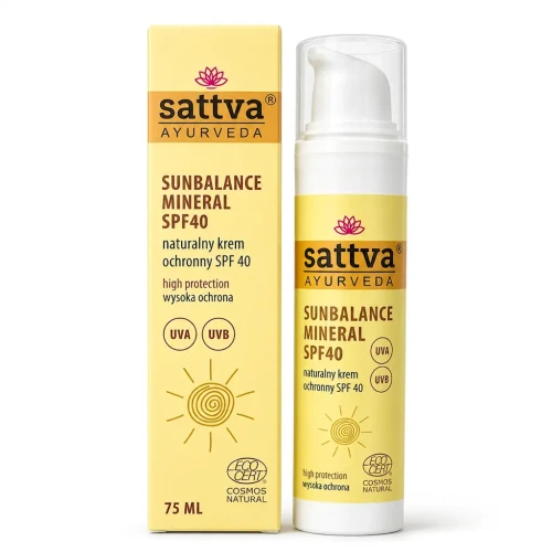Krem przeciwsłoneczny ochronny naturalny Sunbalance Mineral SPF40 ECO 75ml