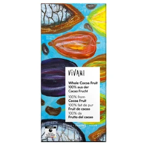 Czekolada Vivani 100% z całego owocu kakaowca crunchy BIO 80g
