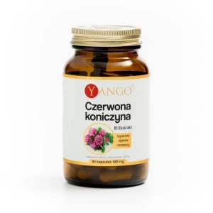 Czerwona Koniczyna ekstrakt wsparcie menopauzy 90 kaps Yango