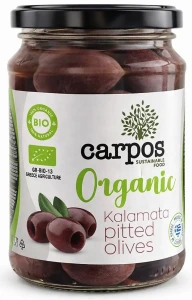Oliwki greckie Kalamata bez pestek BIO 355g Carpos