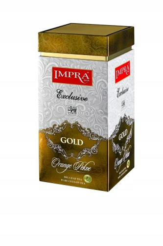 Herbata czarna liściasta czysta Gold Tea 200g IMPRA TEA