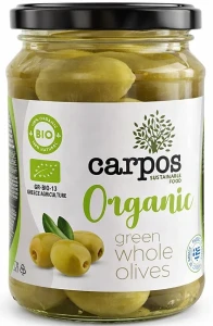 Oliwki Zielone greckie bez pestek BIO 355g Carpos