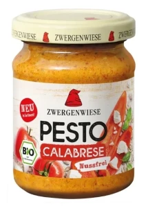 Pesto Calabrese z papryką, serem Ricotta i Parnezanem BIO 125g Zwergenwiese
