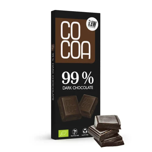 Czekolada gorzka 99% RAW BIO 40g Cocoa