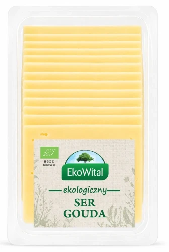 Ser ekologiczny Gouda w plastrach BIO 150g Ekowital