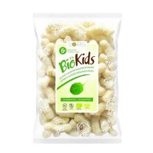 Chrupki kukurydziane ze Szpinakiem bezglutenowe BIO 55g BioKids