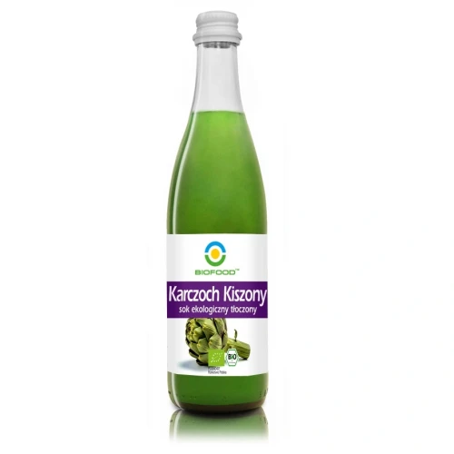 Sok z kiszonego karczocha BIO bezglutenowy 500ml BioFood