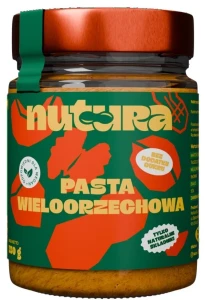 Pasta wieloorzechowa mix 5 orzechów 250g NUTURA