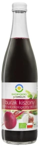 Sok z buraka kiszonego BIO bezglutenowy 500 ml BioFood