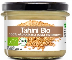 Tahini pasta sezamowa BIO bezglutenowa 180 g BioFood