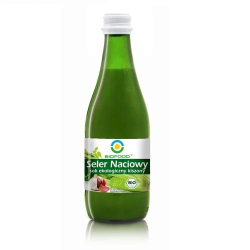Sok z selera naciowego kiszonego BIO bezglutenowy 300ml BioFood
