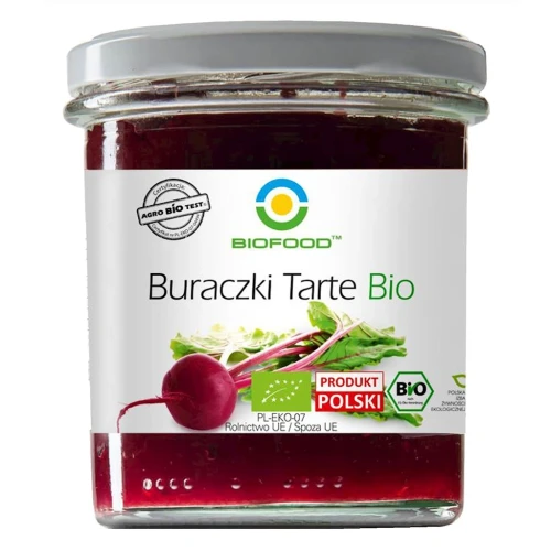 Buraczki tarte BIO bezglutenowe 280 g BioFood