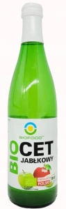 Ocet jabłkowy niefiltrowany niepasteryzowany BIO bezglutenowy 700ml Biofood