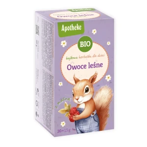 Herbatka Bajkowa dla dzieci Owoce Leśne Malina BIO 20x1,5=30g Apotheke