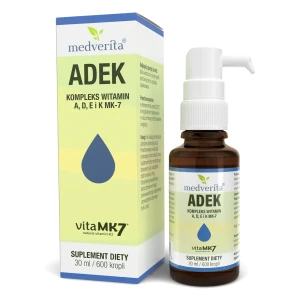 Krople ADEK z retinolem 30ml Medverita