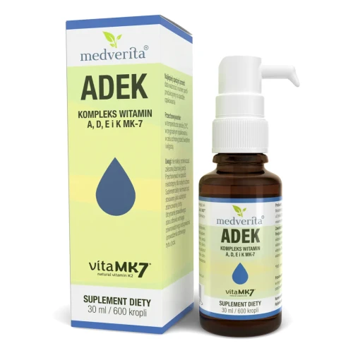 Krople ADEK z retinolem 30ml Medverita