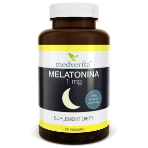 Melatonina 1 mg 180 kapsułek Medverita