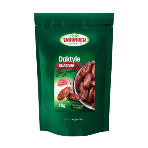 Daktyle suszone bez pestek 1kg Targroch