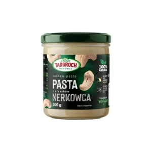 Krem z Orzechów Nerkowca 300g Targroch 100% Naturalny szkło