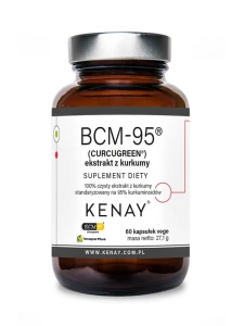Kurkumina BCM-95 czysty ekstrakt z kurkumy 60kaps Kenay