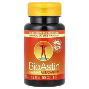 Astaksantyna hawajska z alg morskich BioAstin 12mg 50kapsułek Kenay