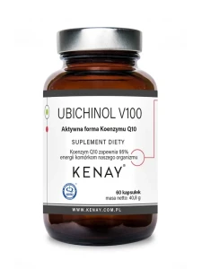 Ubichinol-koenzym Q10 100mg aktywna forma 60kapsułek KenayAG