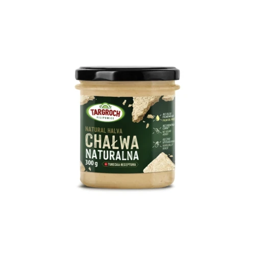Chałwa naturalna bez cukru z ksylitolem 300g Targroch