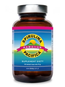 Spirulina Pacifica® Hawajska 500mg Kenay – 180 Tabl. | Z Kona Coast, Hawaje