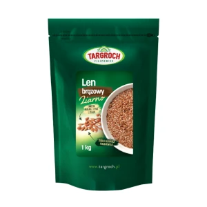 Siemię lniane - Len brązowy 1kg Targroch