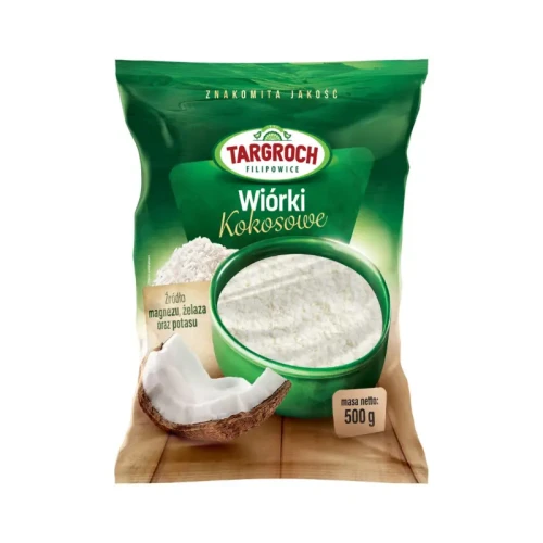 Wiórki kokosowe 500g Targroch