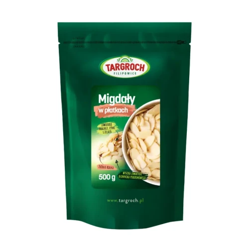 Płatki migdałowe 500g Targroch