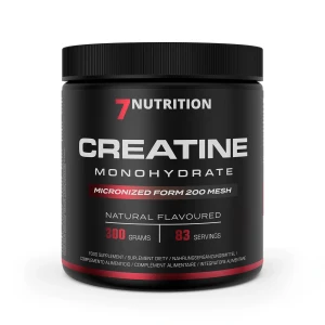 Kreatyna w Proszku 300g Czysta z Tauryną 7Nutrition – Monohydrat Mikronizowany