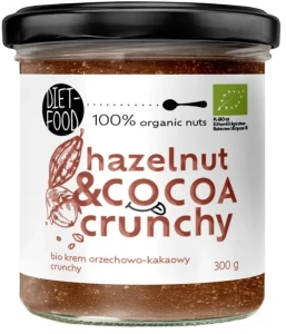 Krem orzechowo-kakaowy NUTTY BIO 300g Hazelnut & Cocoa