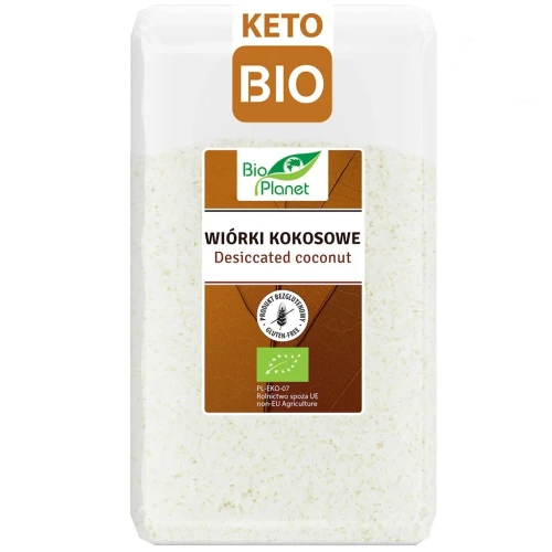 Wiórki kokosowe bezglutenowe BIO 500 g