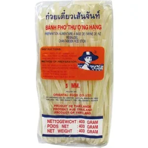 Makaron ryżowy tajski Instant 5mm 400g Farmer