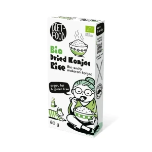 Makaron Konjac 80g SUCHY ryż bezglutenowy BIO Diet-Food