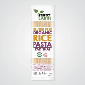 Makaron ryżowy BIAŁY Pad Thai bezglutenowy BIO 225g Perfect Earth