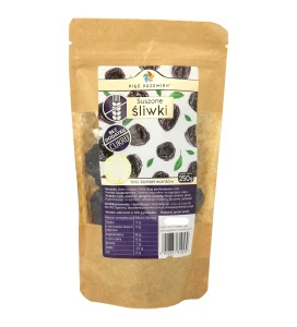 Śliwki suszone bezglutenowe bez konserwantów 250 g 