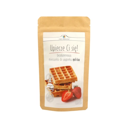 Mieszanka na gofry bezglutenowe 350 g Pięć Przemian
