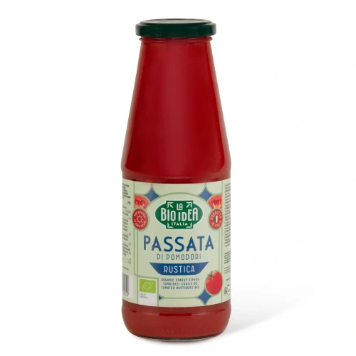 Passata pomidorowa RUSTICA grubo przetarta BIO 680g La Bio Idea