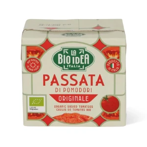 Passata pomidorowa włoska z przetartych pomidorów BIO w kartonie 500 ml La Bio Idea