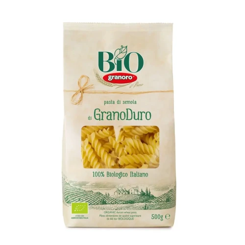 Makaron semolinowy Fusilli BIO 500g Granoro