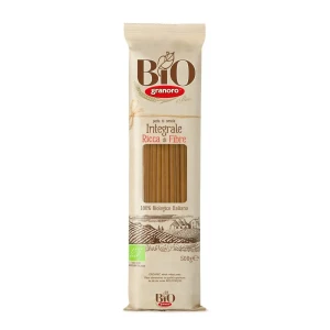 Makaron pełnoziarnisty semolinowy spaghetti BIO 500 g GRANORO
