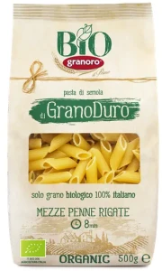 Makaron semolinowy rurka penne rigate BIO 500 g GRANORO