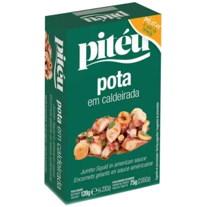 Kałamarnice marynowane w sosie pota em caldeirada 120g/75g Piteu